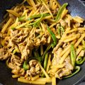 ラフロイグ31年's cooksnap of when they made ピーマンとジャガイモのカレー炒め.