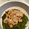 しーてっぷ's cooksnap of when they made ♡納豆・めかぶかけご飯♡.
