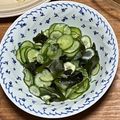 ういき☆彡's cooksnap of when they made コレが黄金比！きゅうりとワカメの酢の物☆.