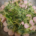 クックCNZGFQ☆'s cooksnap of when they made 豆苗と魚肉ソーセージのサっと煮.