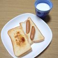 ﾋﾟﾛﾐ♡'s cooksnap of when they made やめられない練乳トースト.