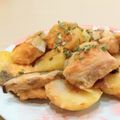 イエローバード's cooksnap of when they made 鮭とじゃがいものにんにくバタポン炒め.