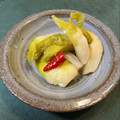 ねずみんパラダイス's cooksnap of when they made 蕾菜(つぼみな)の白だしピクルス.