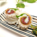 とのチャマ's cooksnap of when they made ちくわで梅肉と大葉の巻き巻き.