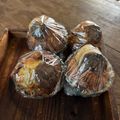 anosun's cooksnap of when they made ざっくりふんわり♪強力粉のバナナマフィン.