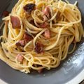 kaochicook's cooksnap of when they made 超簡単。失敗なし。基本のカルボナーラ。.