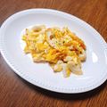 もふもふクロさん's cooksnap of when they made ズボラな炒り卵～ちくわver.