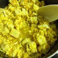 子供ネギ星人's cooksnap of when they made 離乳食後期～高野豆腐と野菜の卵とじ.