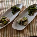yesmama's cooksnap of when they made グリーンアスパラのゴマ和え.