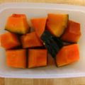 ひこ's cooksnap of when they made 水分は最小限！ホクホク南瓜の煮付け！.