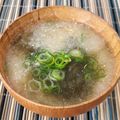 あーこ姐's cooksnap of when they made 大根おろし入り☆とろろ昆布の味噌汁.