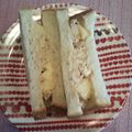 アルカママ's cooksnap of when they made ツナりんごチーズのサンドイッチ.