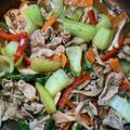 kei☆1121's cooksnap of when they made ✿豚肉とチンゲン菜のあんかけご飯✿.