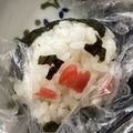 佐浦saura麻珠mako's cooksnap of when they made デコ寿司＊可愛い女の子の納豆巻きちゃん.