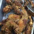 葉月優希's cooksnap of when they made カリカリ！！鶏皮の唐揚げ.