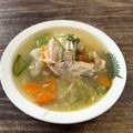 turukame1”'s cooksnap of when they made 手羽元で簡単！野菜もネ☆参鶏湯 圧力鍋.