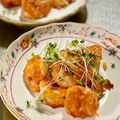 ぶるーぽぴー's cooksnap of when they made 簡単にお店の味！海老チリ お弁当に◎.