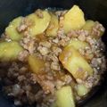 aimi941226's cooksnap of when they made こども大好き＊じゃがいものそぼろ煮.