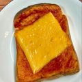 島子☆'s cooksnap of when they made ここまでずぼらな①チーズトースト♡.
