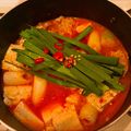 きなこ＊。's cooksnap of when they made スンドゥブ チゲ(アサリなし)簡単旨辛鍋.