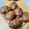 ちーずけぇき☆'s cooksnap of when they made チョコチップ♡チョコバターロール.
