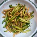 クックHK8ZY3☆'s cooksnap of when they made ★切干大根とｷｭｳﾘの中華風ｻﾗﾀﾞ★.
