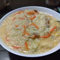 クックORJN6M☆'s cooksnap of when they made 胃に優しい♡とろける～白ネギと卵の雑炊.
