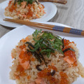 ponnko's cooksnap of when they made 簡単♪鮭といくらの炊き込み御飯.
