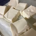 nyaoppi's cooksnap of when they made 木綿◆豆腐の水切り★保存法◆絹.