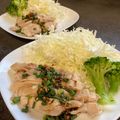 ハグちゃん's cooksnap of when they made ゆで鶏で作る★ぷりぷり鶏もも肉のよだれ鶏.