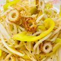 U☆kaoru's cooksnap of when they made もやしとちくわの炒め物♪.
