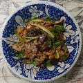 クックパパット's cooksnap of when they made 豚コマなすキャベツピーマンでウマ味噌炒め.