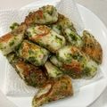 みるきりん。's cooksnap of when they made 揚げない!!絶品ちくわの磯辺揚げ♥.