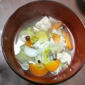 まん丸みかリン's cooksnap of when they made ★キノコたっぷり生姜入り鶏団子のスープ★.