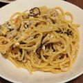 ホソメ's cooksnap of when they made 【ワンパン】塩昆布のカルボナーラ風パスタ.