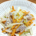 YCHキッチン's cooksnap of when they made 白菜と豚コマのオイスター炒.