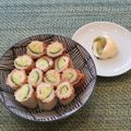 あーこ姐's cooksnap of when they made ちくわのキュウリ詰めわさびマヨ.