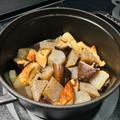 クック1B5KLA☆'s cooksnap of when they made ちくわとこんにゃくの炒め煮.