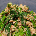 monjimari's cooksnap of when they made 菜の花とツナのおかかまみれ.