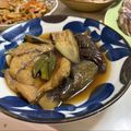 ダイナソーとペンギン's cooksnap of when they made 揚げずに簡単！茄子と油揚げの煮びたし.