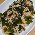 ナーちゃん's cooksnap of when they made 切り干し大根とワカメのポン酢和え.