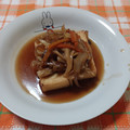 ﾁｲﾁｬﾝﾏﾏ's cooksnap of when they made 厚揚げのあんかけ♪のこり野菜で.