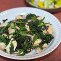 ひつじ's cooksnap of when they made 鶏むね肉とほうれんそうの塩昆布バター炒め.