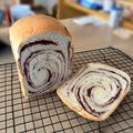 ぽふとん's cooksnap of when they made ホームベーカリーで♪簡単あんこの食パン☆.