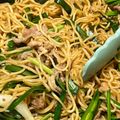 itsuk's cooksnap of when they made 生麺をレンジで本格蒸し麺にする！焼そば.