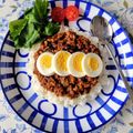 在宅勤務のおじさん's cooksnap of when they made 簡単☆なすのキーマカレー.