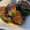 ぶす丸's cooksnap of when they made ピーマンの肉詰め.