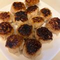 けいか's cooksnap of when they made 蒸さず焼く！パリパリ焼きシュウマイ！.