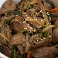 Tuyu☆'s cooksnap of when they made ☼臭みなし♪鶏レバにらもやし炒め.
