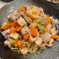 はぴはぴ☆'s cooksnap of when they made 本格中華　五目あんかけやきそば(中華飯）.